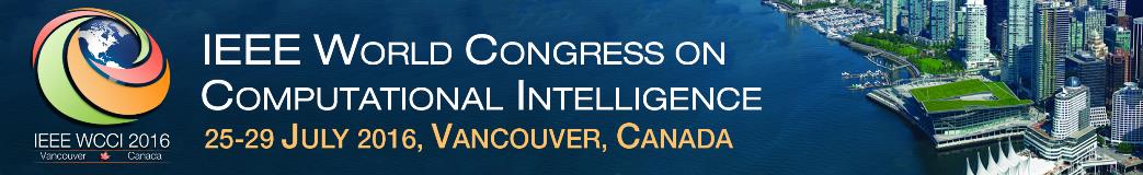 IEEE IEEE WCCI - CEC, Vancounver, Canada, 25-29 July 2016